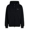 Rapha Cotton Zip Hoodie Black