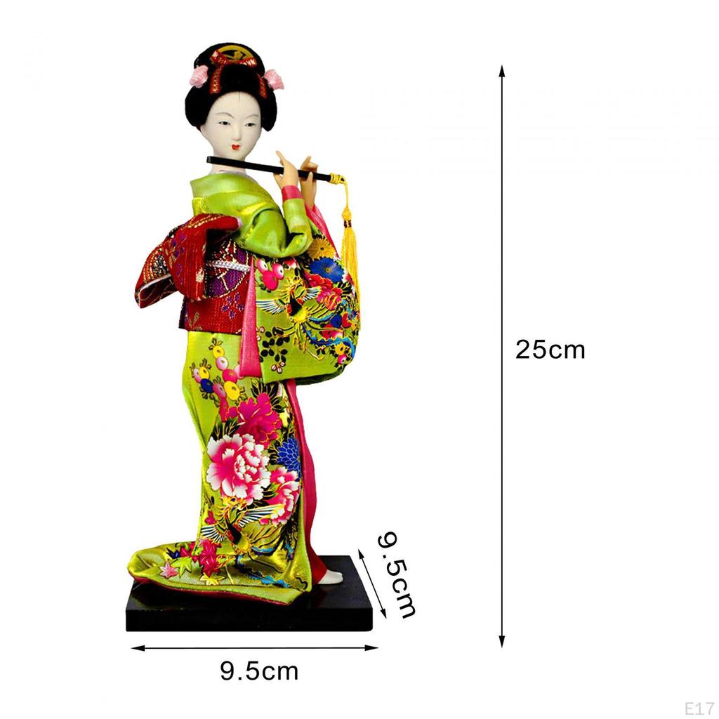 Этнические японские куклы гейши, азиатская кукла, статуэтка леди для украшения стола