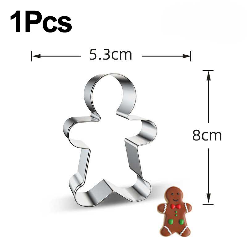 Stainless Steel Biscuit Mold Kitchen Round Cookie Cutter Set Baking Circle Pastry Cake Mould DIY Dumplings Skin Cutting Tools