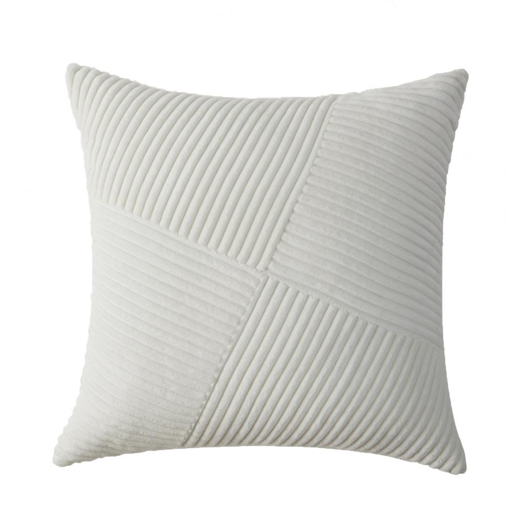 Вельветовая наволочка с геометрическим узором, наволочка в стиле бохо с текстурой пэчворк, вельветовая подушка для дивана в фермерском доме, для комнаты