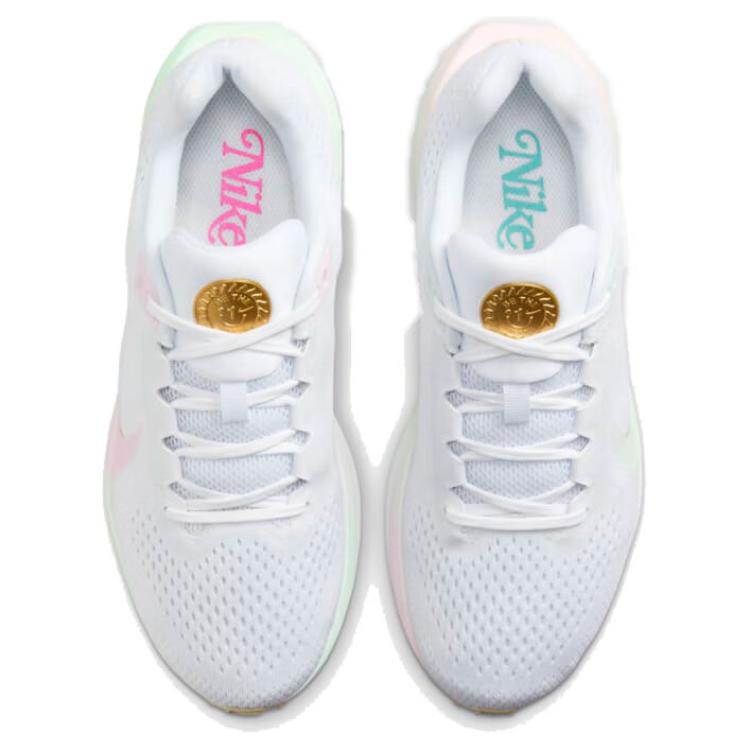 Nike Кроссовки женские Air Winflo 11 Be The One белые светло-зеленые игриво-розовые HM3733-361