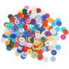 200 Pcs Mixed Color Resin Buttons 15mm Round 4 Hole Children Sweater Shirt Buckle