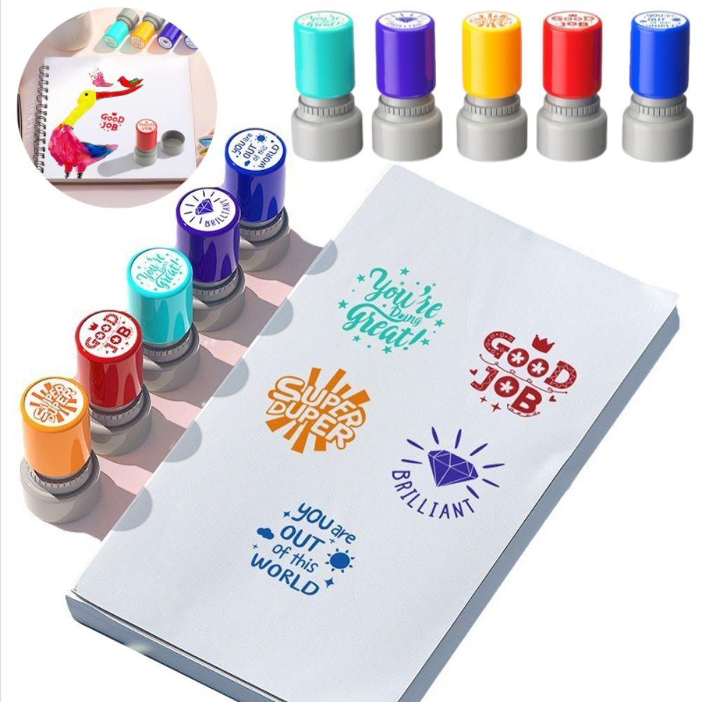 Automatic Inking Educational Behavior Stamp Encouragement Classroom Teacher Stamp For Homework