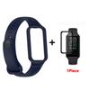Модный силиконовый ремешок для часов для Huami Amazfit Band 7 ремешок для смарт-часов браслет браслет на запястье для Amazfit band7 ремешок пряжка + пленка