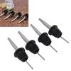5pcs Tapered Spouts Bottle Pourers Stainless Steel Wine Spout Liquor Pour Spout  Bar Supplies