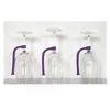 4Pcs Adjust Silicone Wine Glass Dishwasher Goblet Holder Safer Stemware Saver Utensils Saver Wine Glass Clip Washing Assistant