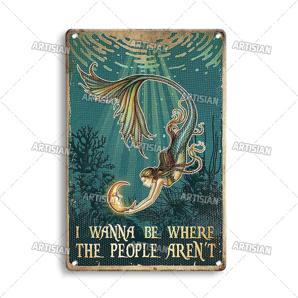 Художественный Плавание Металлический Знак Дайвинг Жестяной Плакат Спорт Океан Декоративная Тарелка Настенный Декор Гараж Бар Паб Клуб Отель Кафе Кухня