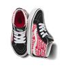 Vans Sk8 - Mid Reissue Comfortable Simple Mid-Top Kids Skate Shoes Kids Sneaker Black Red VN000BVPBRR