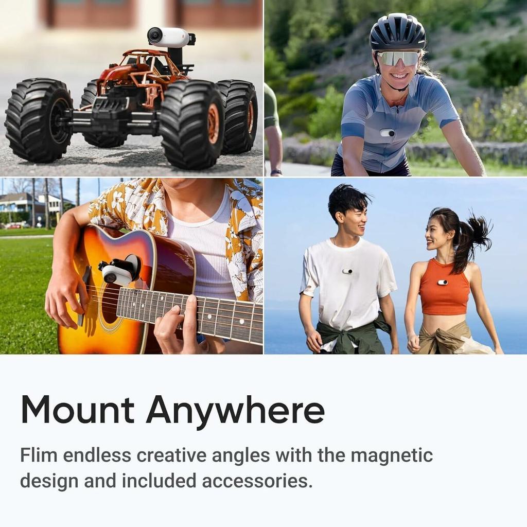 Insta360 Go 3S action camera 4K Black