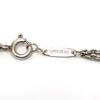 TIFFANY&Co. Фурнитура из стерлингового серебра 925 пробы Двойное звено Подвеска Аксессуары Ожерелье Стерлинговое серебро 925 пробы