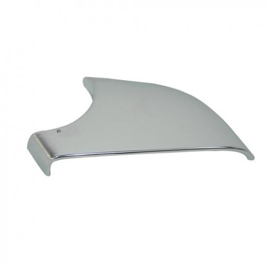 Chrome Fits 2017-2022 Tesla Model 3 Left Wing Rearview Mirror Cover Lower Holder