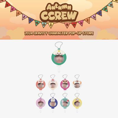 Брелок-подвеска для мини-вентилятора CRAVITY Character Autumn CCREW POP-UP Store 2024 года