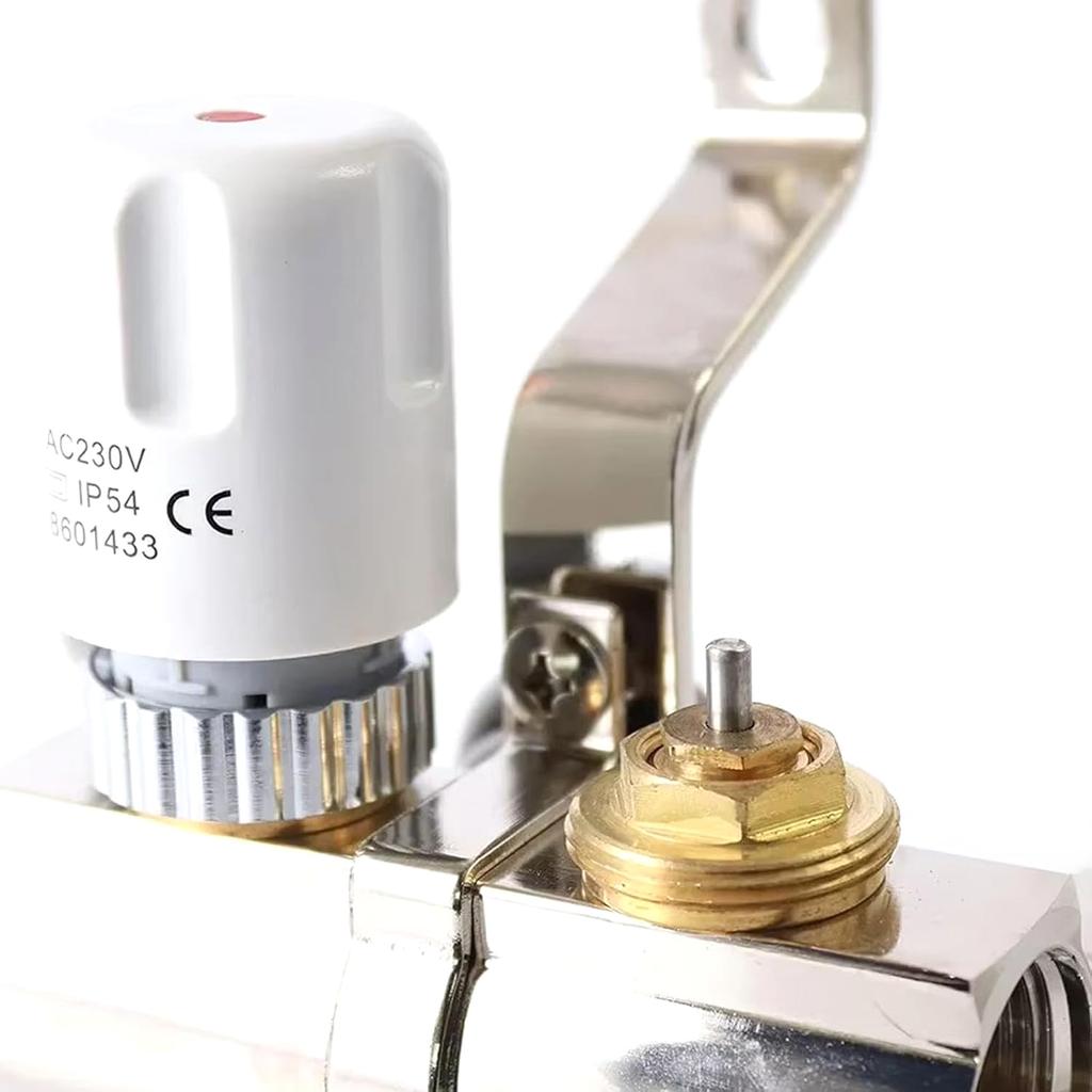 Brass Thermostat Valves Cores M30 for Underfloor Heating Systems Home Accessory with Heimeiers Valves Daily Use