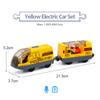 Battery Operated Locomotive Train Set Fit for Wooden Railway Track  Magnetic Harmony Train Powerful Engine Bullet Electric Train