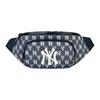 New MLB Monogram Collection Denim Combo Bag One Shoulder Sling Bag Fanny Pack Regular Unisex Denim Denim Blue 32BGCA011-50N