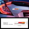 Car Body Aluminum Stickers Auto Logo Decorate Decals For Honda Civic Fit Jazz Accord Pilot CRV Odyssey Passport City Shuttle HRV ajj256