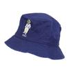 POLO Ralph Lauren and Polo Bear Embroidered Cotton Bucket Hat Sizes 01080278 Men's Women's Cap, S/M, Navy/Suspenders, [Used]