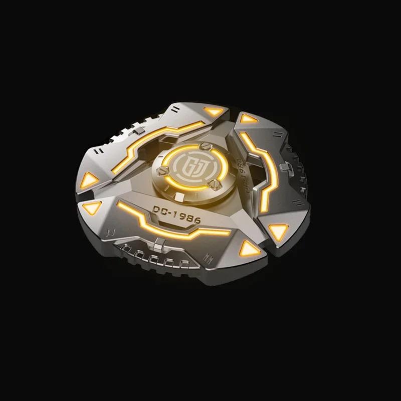 Игрушка для снятия стресса Светящийся Непоседа Лучший Спиннер Волчок Совет Снимает Игрушку для снятия стресса Металлический Ролик EDC Взрослые Дети СДВГ