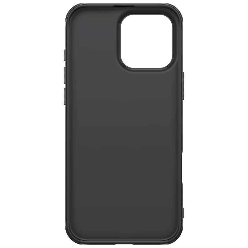 IPhone 16 Pro Max Case, Full Protection, Matte Anti-Slip Airbag Shockproof Anti-Fingerprint Slim Simple Hard with Soft Edges, Shield Pro Black