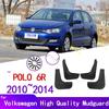 Литые брызговики для VW Volkswagen POLO 6R 2010 2011 2012 2013 2014 Брызговики Передние и задние брызговики