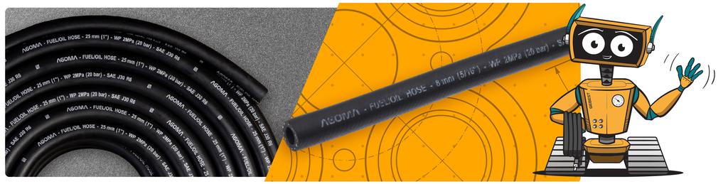 Fuel And Oil Hose, Diameter 8X3.5Mm, 20Bar
