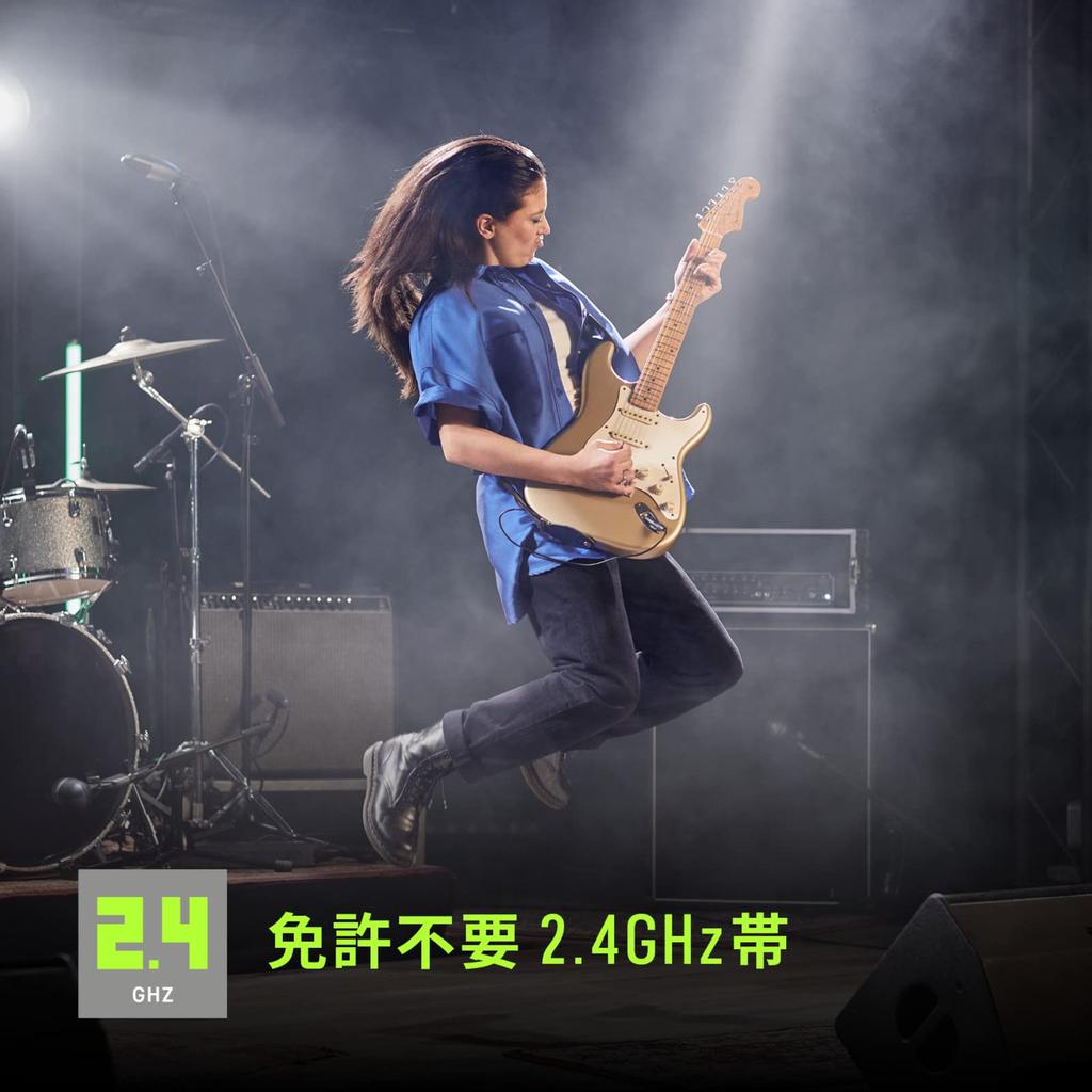 Shure Musical Instrument Wireless System BETA98 Musical Instrument Wireless Microphone Tabletop Pack Transmitter Easy and Stable To 17 Hours of