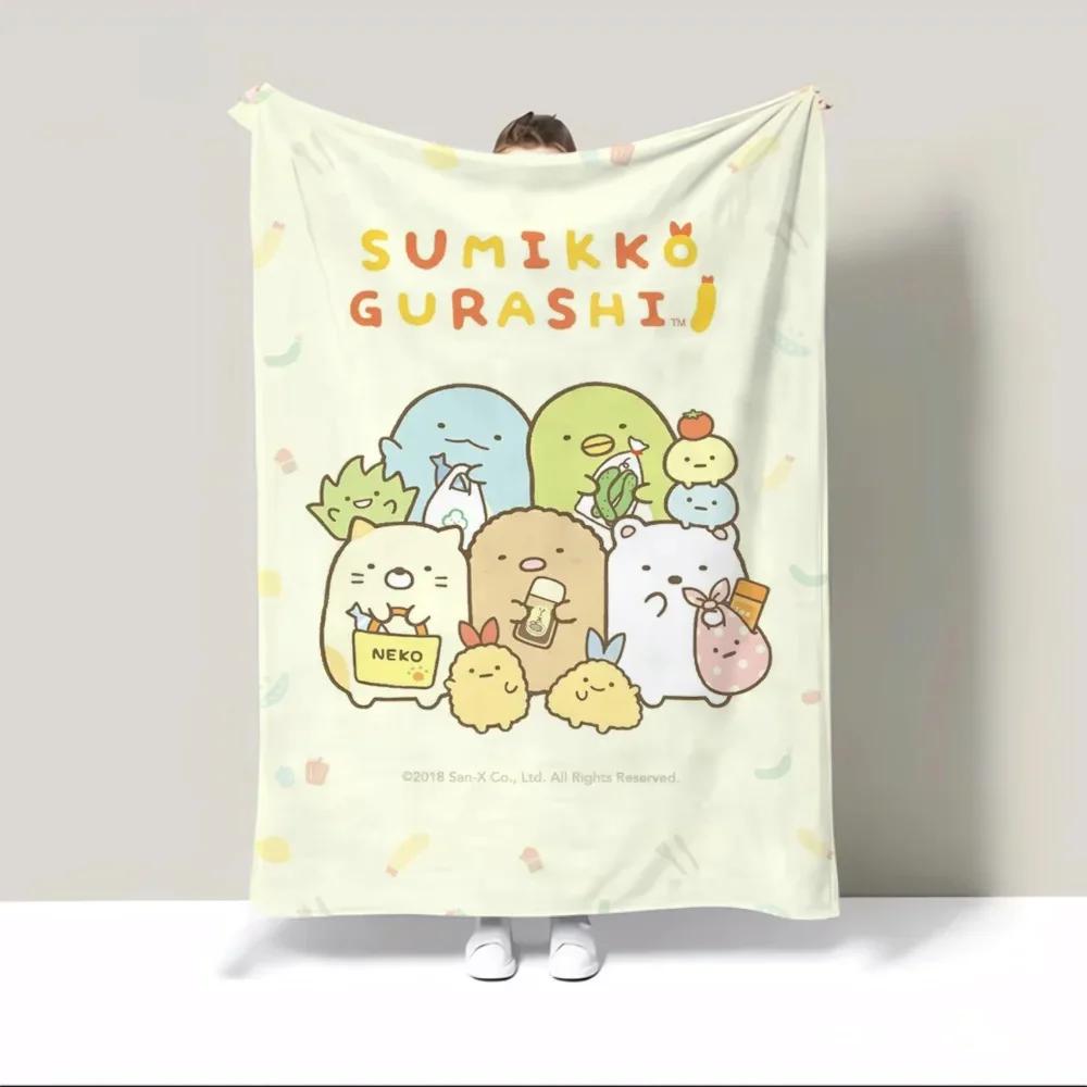 Knee Blanket Sofa Winter Sumikko Gurashi Bed Blankets King Size Fluffy Soft Blankets and Throws Throw Blanket Luxury Beach Towel