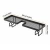 No-Drill Faucet Sink Shelf Large Capacity Faucet Drain Organizer Cosmetics Stand  Bathroom