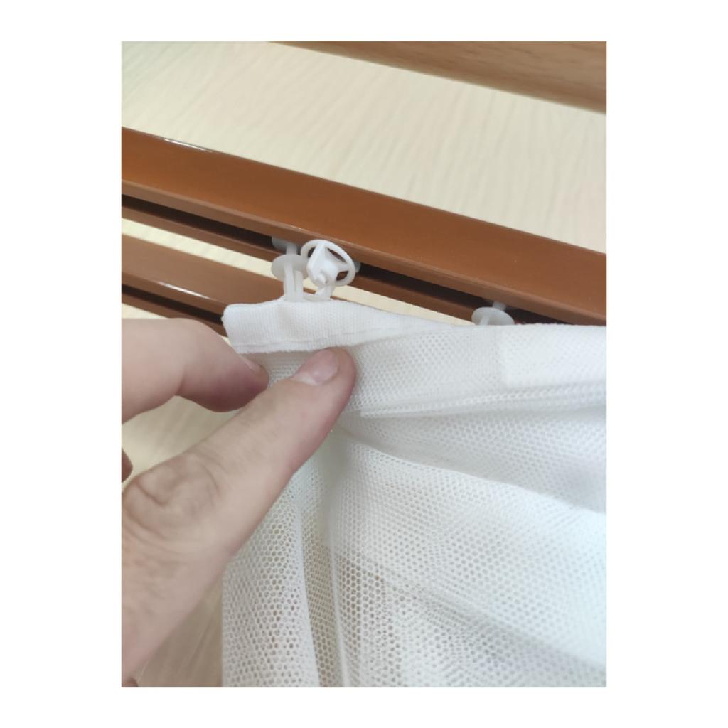 Однокрылый дождь с узором из тонкой льняной текстуры 1-2 редкая плиссированная веревка круизер тюль занавес