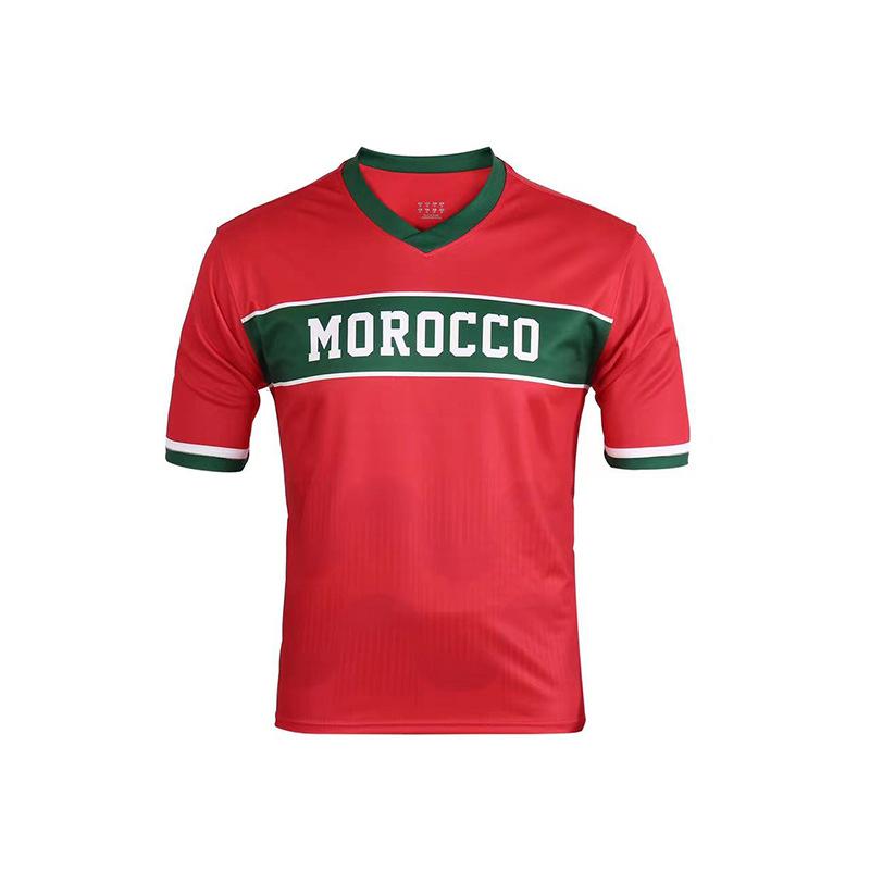 ЧМ-2022, футбольная футболка, короткий рукав, Франция, Испания, Катар, Аргентина, майка, поддержка болельщиков, футболка