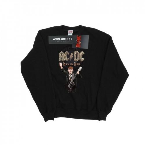 AC/DC Womens/Ladies Rock Or Bust Angus Young Sweatshirt