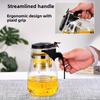 750ML Creative High Borosilicate Glass Filter Teapot Home Office Gift Large Capacity Press Floating Cup with Lid for Perfect Tea