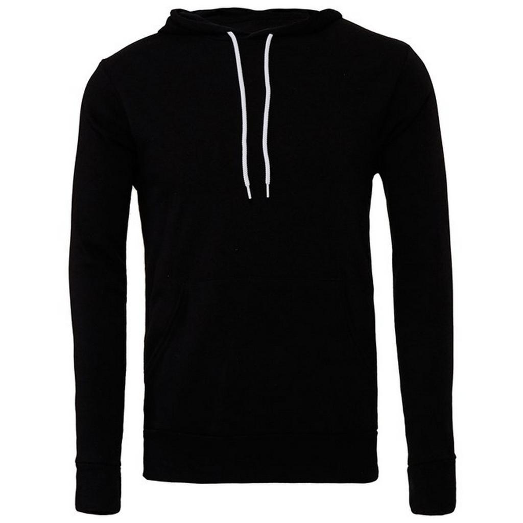 Bella + Canvas Унисекс для взрослых Поликоттоновый пуловер с капюшоном