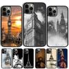 Чехол для телефона London Eye Eiffel Tower Big Ben Для iPhone 17 Air 14 15 16 13 12 Чехол Для Apple Pro Max 6S Plus