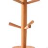Coffee Mug Tree Glass Cup Stand Practical Storage with 6 Hooks Holder Rack for Living