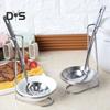 Stainless Steel Soup Ladle Holder Removable Prevent Drips Eating Hotpot Soup Spoon Rack