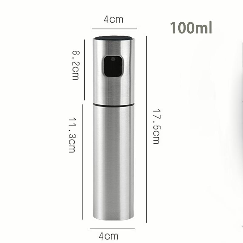 Бутылка-распылитель для масла из нержавеющей стали, герметичный распылитель для гриля, барбекю, кухонная утварь и кухонный гаджет