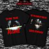 You Think You Are Alone T-Shirt Analog Horror Quote Tee, Creepy Park Night Scene