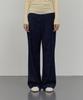 CITTA Pinstripe Bootcut Trousers_Ctb540 (Navy)