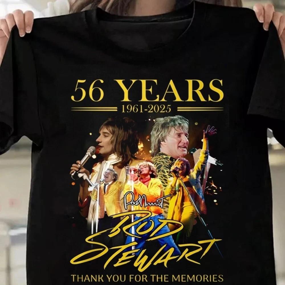 Classic Rod Stewart 56 Years 196-2025 Size S-3XL Unisex T-Shirt