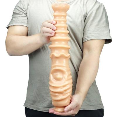 Большой черный фаллоимитатор 41,5 см для анальной пробки, секс-игрушки для взрослых, рабский ремешок на пенисе, член из ПВХ, фистинг БДСМ