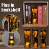 Plug-in Bookshelf Decoration Miss The Book Holder Study  Ancient Street Beach Nightlife Decoration
