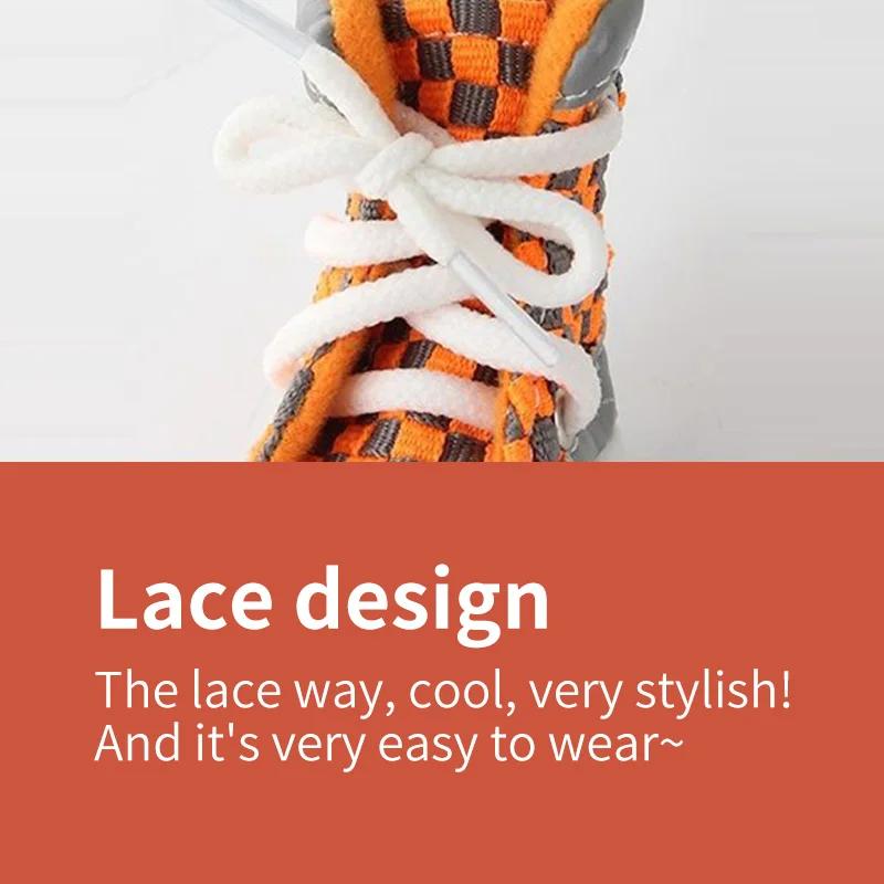 Обувь для собак Плюшевые мишки Обувь на мягкой подошве Обувь для маленьких собак Щенки Нескользящая Дышащая Обувь Набор из 4 Летняя Обувь для Питомцев