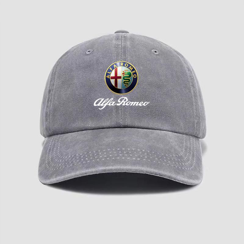 Car Baseball Caps Outdoor Adjustable Casual Sunscreen Hat For Alfa Romeo Giulietta 159 147 156 166 Mito Giulia GT Stelvio Tonale zw7