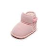 Newborn Baby Girls Boys Ankle Boots Non-slip Winter Snow Shoes First Walkers Warm Warm Booties Flats Walking Shoes 0-18 Months