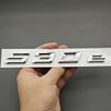3D ABS Chrome Black Car Letters  530e Rear Trunk Badge Emblem Sticker For 530e G60 G61 G30 G31 Auto Tail Accessories