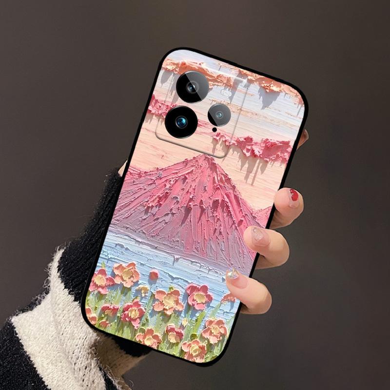 Чехол для Realme GT 7 Pro Роскошный Красивый Ударопрочный Мягкий ТПУ Силикон Задняя Крышка Телефона Для Realme GT7 Pro Чехлы