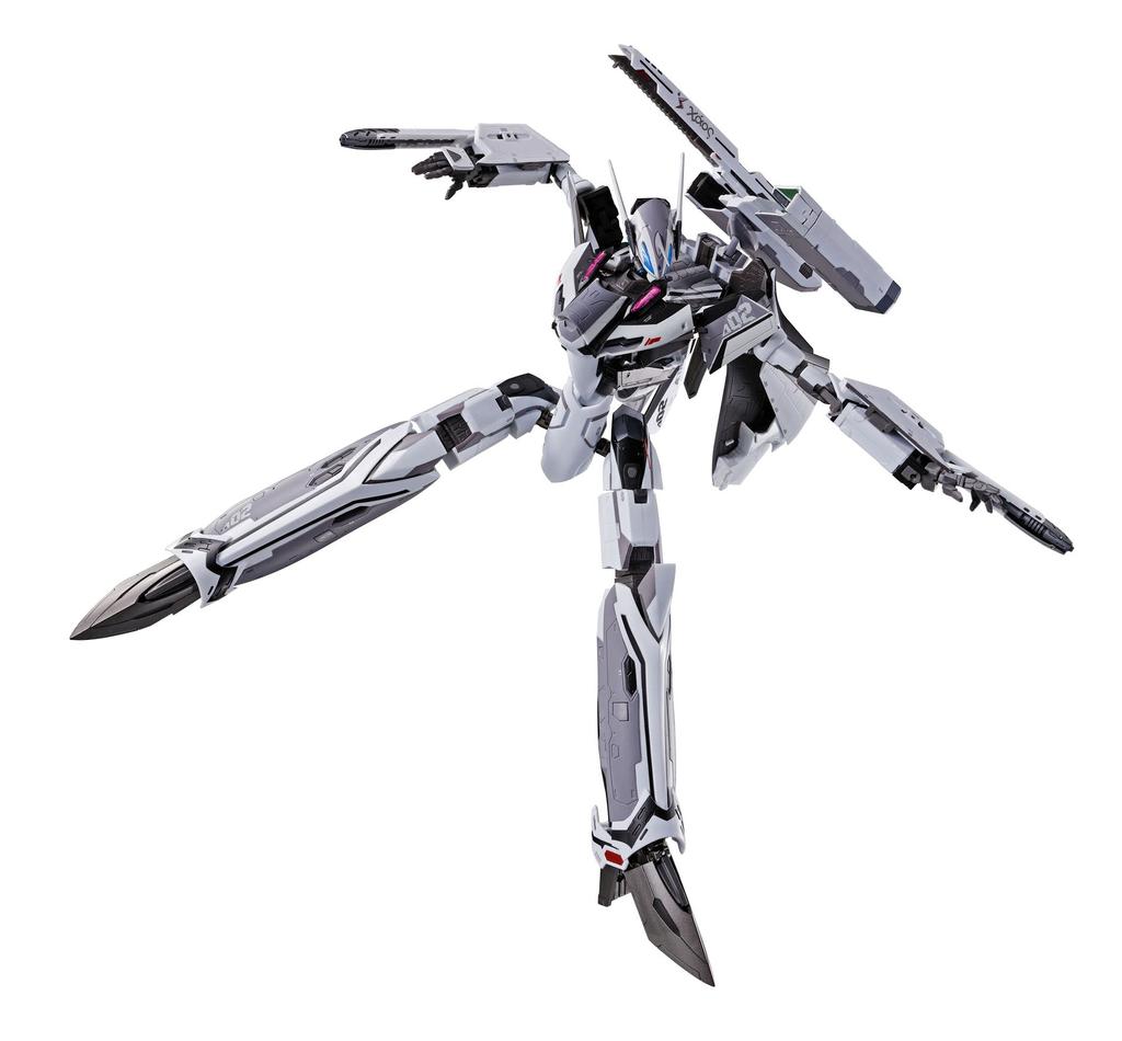 TAMASHII NATIONS DX Chogokin Macross Delta Siegfried 260mm ABS PVC Painted Movable Figure VF-31F (Messer Ihlefeld's Unit) Approx. Die-cast & &