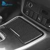 Для Mitsubishi Outlander 2017 2018 2019 2020 2021 Наклейка из настоящего мягкого углеродного волокна LHD RHD Панель отделки ящика для хранения центральной консоли