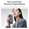 ROCK For iPhone 17 Pro Max Clear Phone Case Compatible with MagSafe PC + TPU Phone Cover